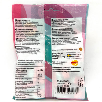 Bubs Sour Raspberry Blueberry Candy