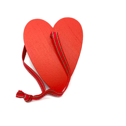 Lucia Procession Heart Wood Ornament 