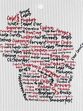 Wisconsin Swedish Dishcloth