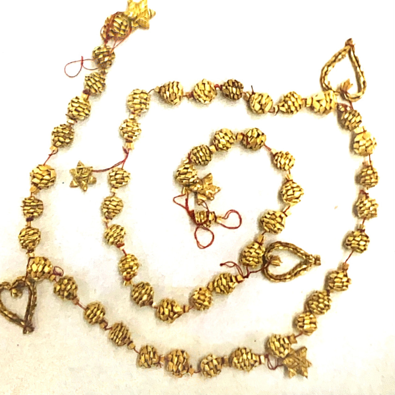 Straw Heart & Star Garland