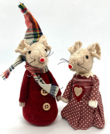 The Red Mouse Couple
