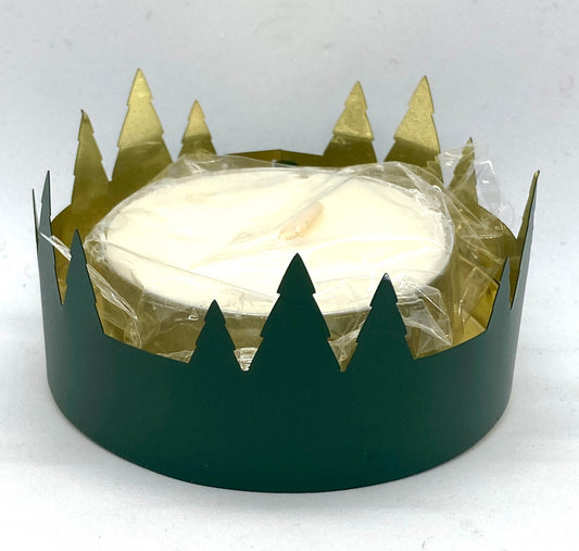 Metal Candle Tree Tray