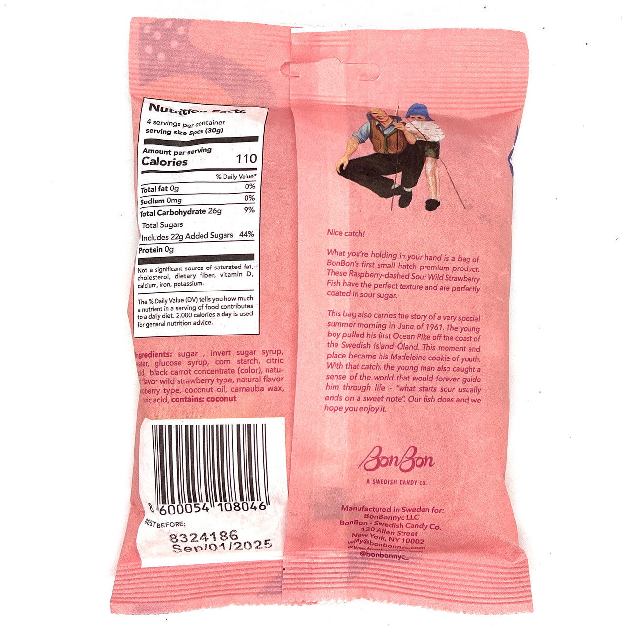 Sour Wild Strawberry Fish – Al Johnsons Swedish Restaurant