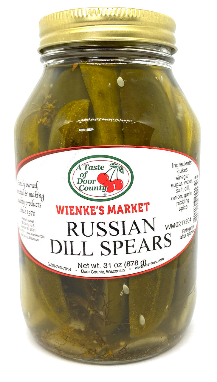 Weinke's Market Russian Dill Pickle Spears