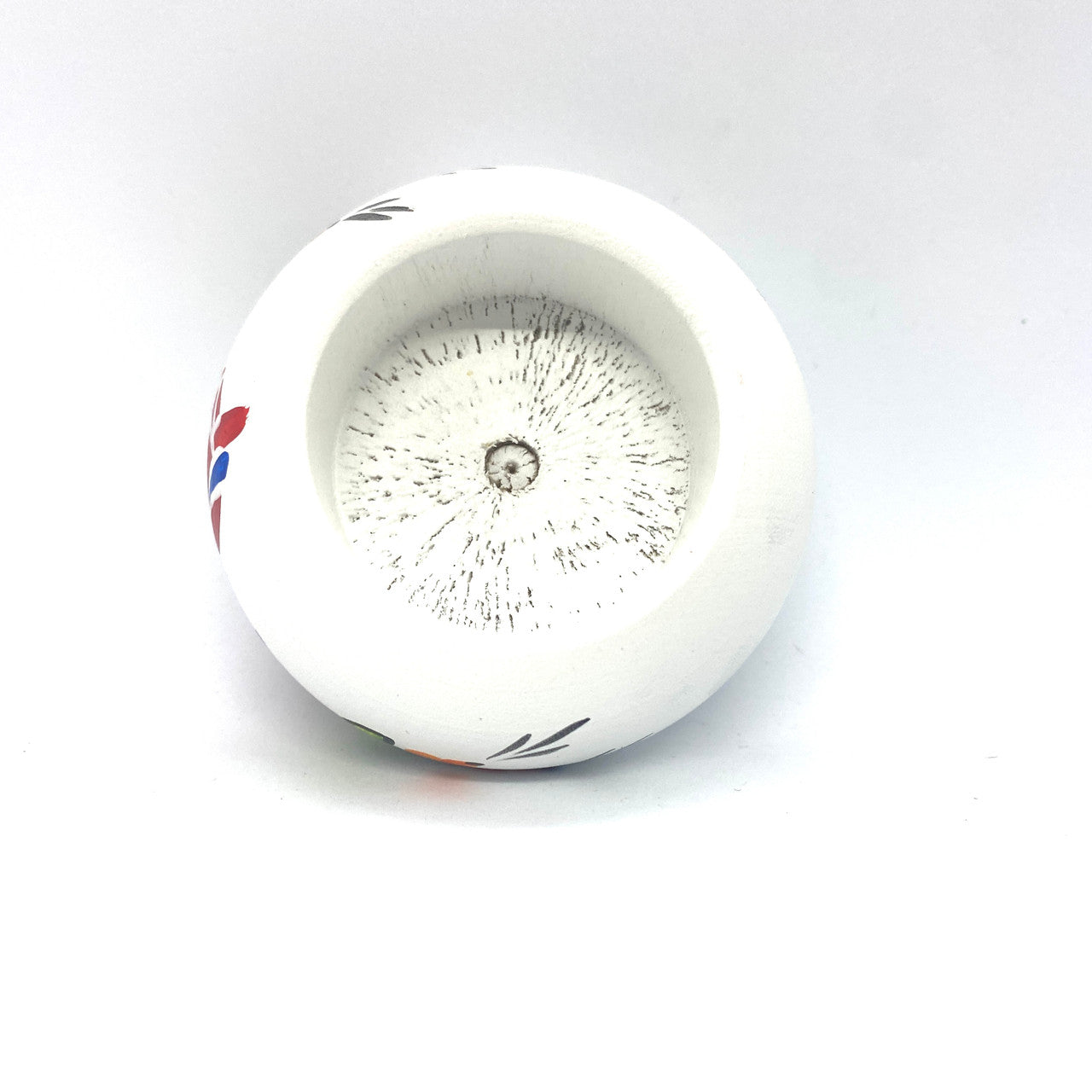 White Dalahorse Votive top