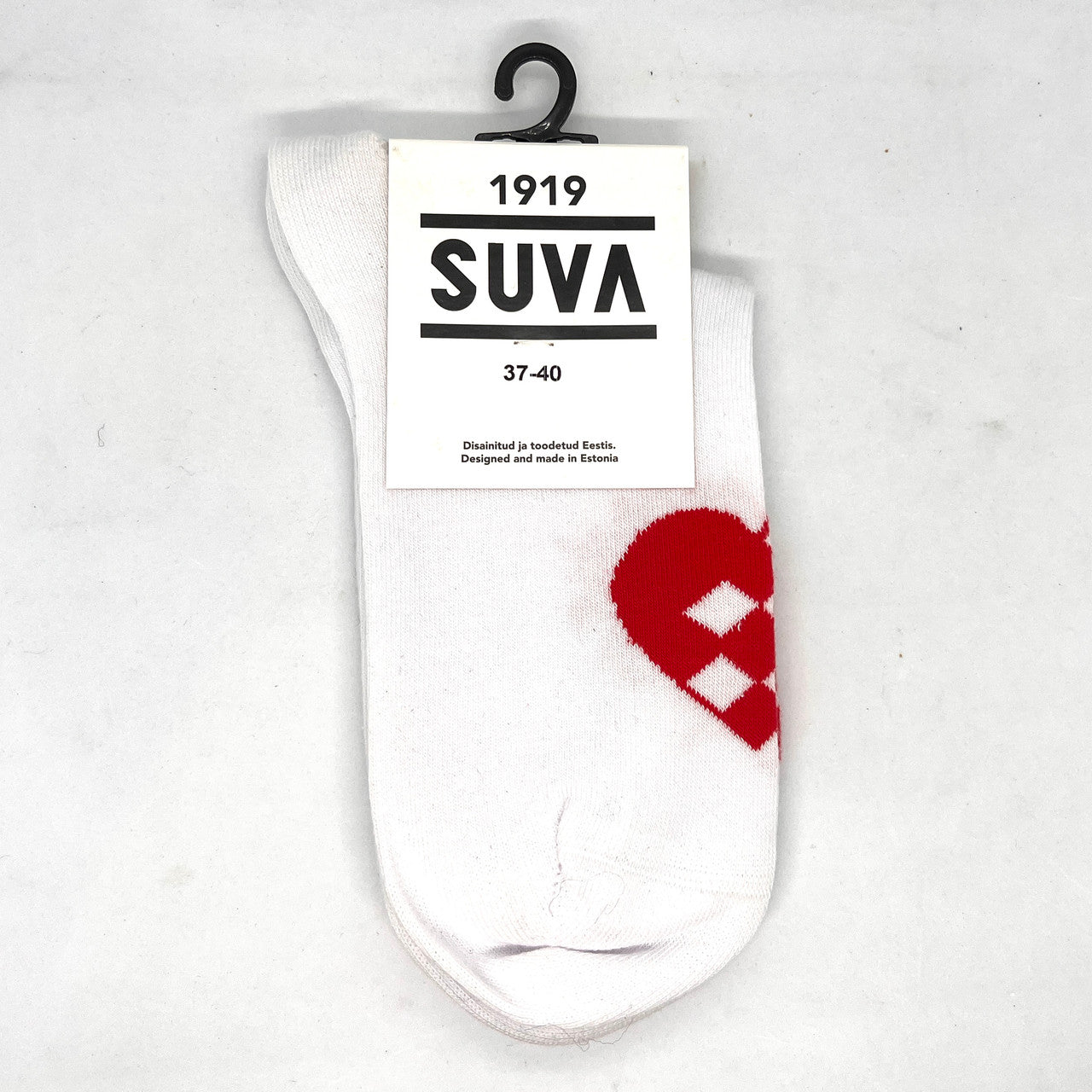 Suva Danish Woven Heart Socks