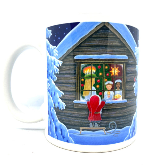 Santa Lucia and Tomten Mug