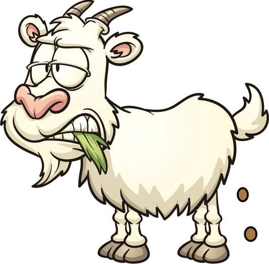 Goat Drop Charity Sticker