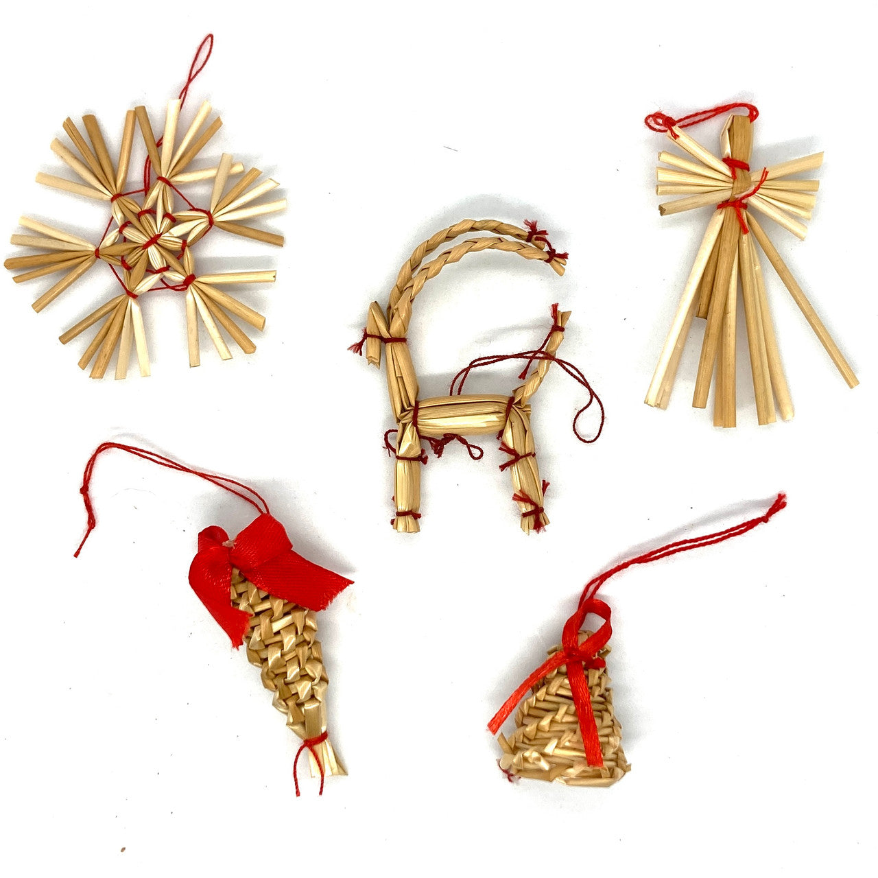 Snowflakes and angels 2.5 inches