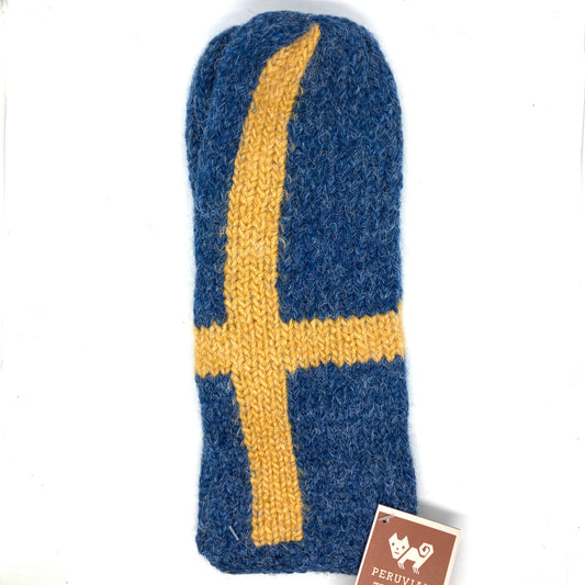 Swedish Flag Mittens