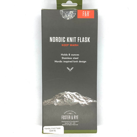 Nordic Knit Flask