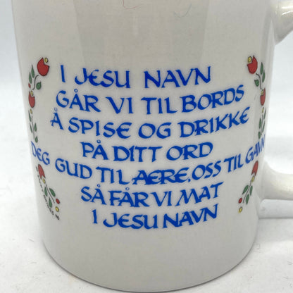 Norwegian Table Prayer Coffee Mug