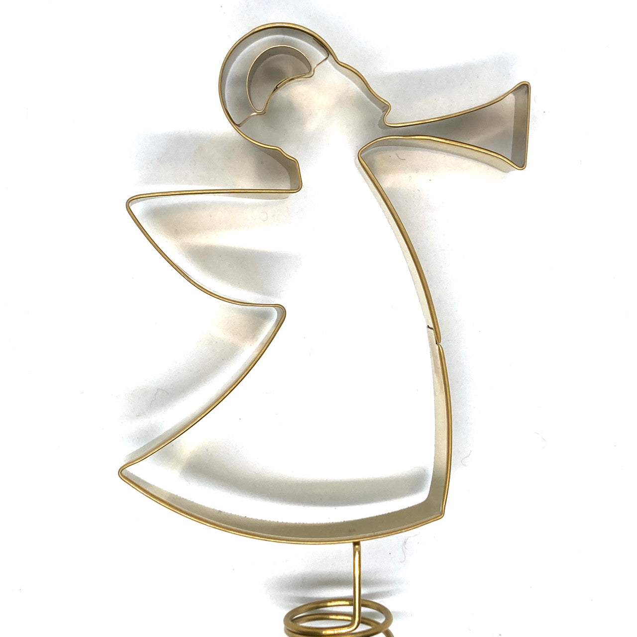 Metal Angel Tree Topper (Gold)