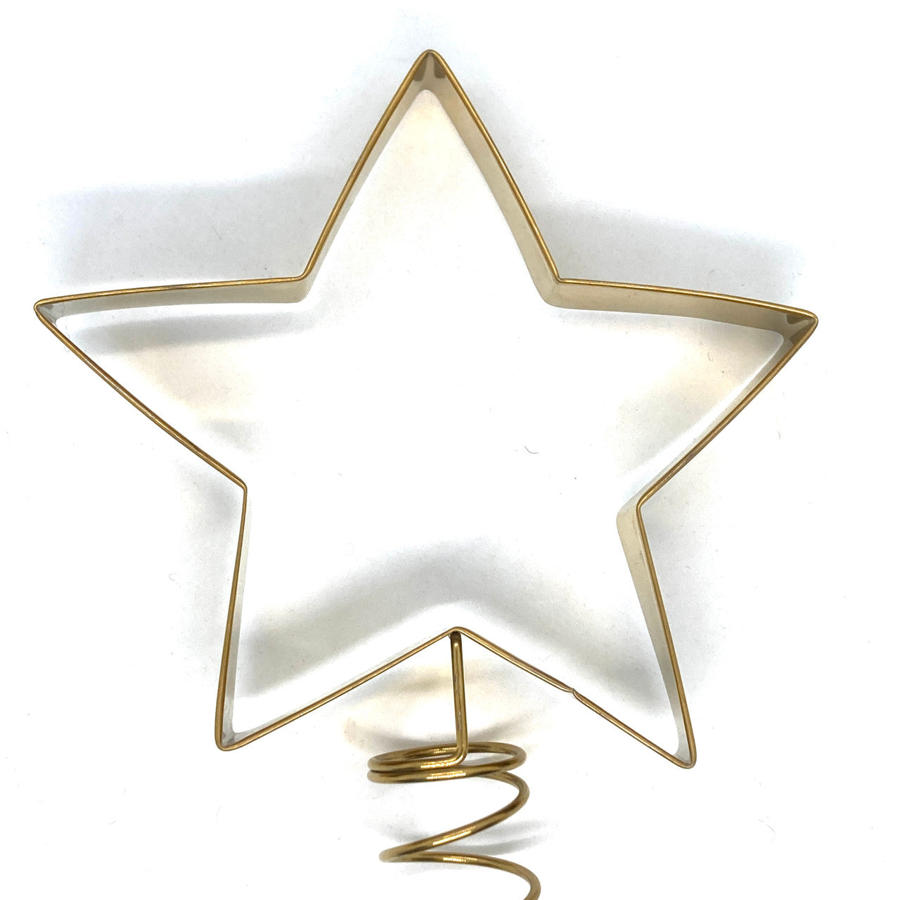 Metal Star Tree Topper (Gold)