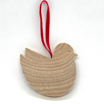 Bird Wood Ornament