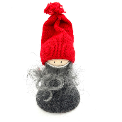 Tomte Boy (Grey, Red Hat)
