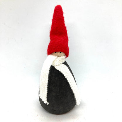 Tomte w/Scarf and Felt Hat