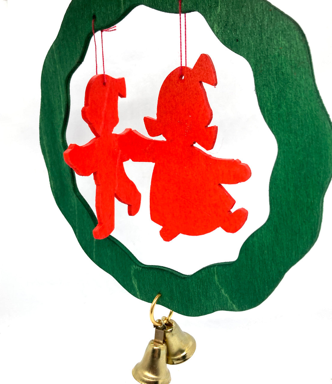 Tomte Boy & Girl Wreath
