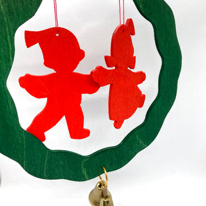 Tomte Boy & Girl Wreath
