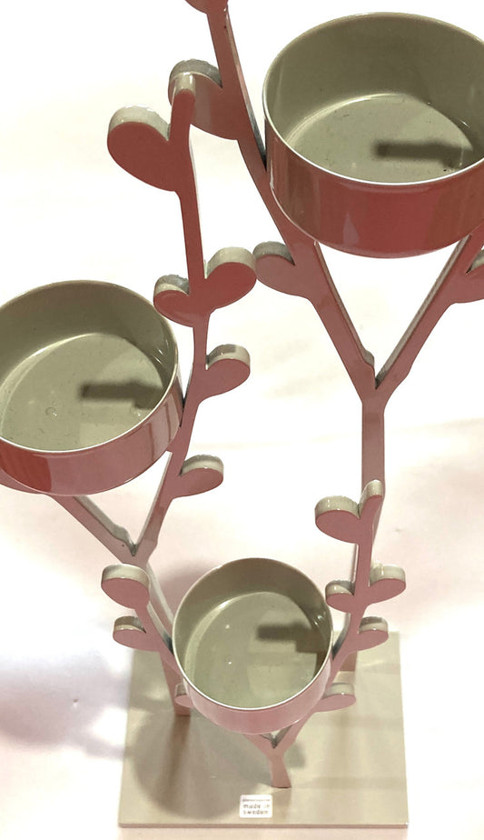 Grey Branch Candle Holder