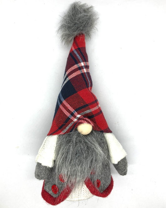 Button Vest Tomten (Plaid)