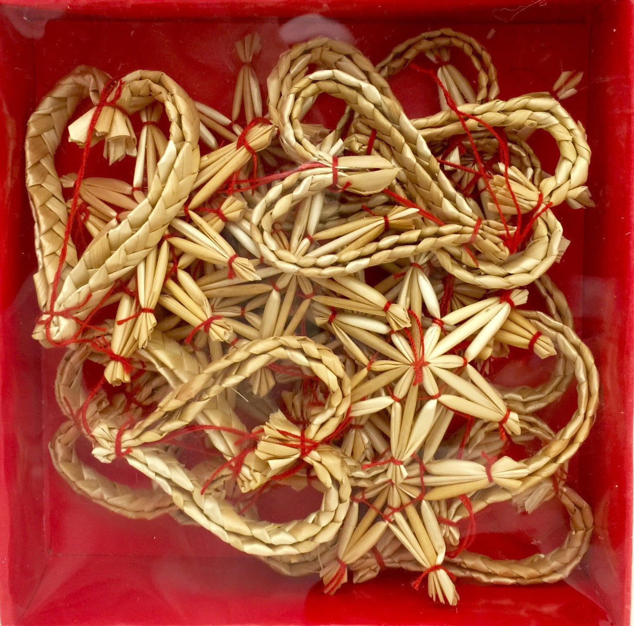 Swedish Straw Ornament Garland
