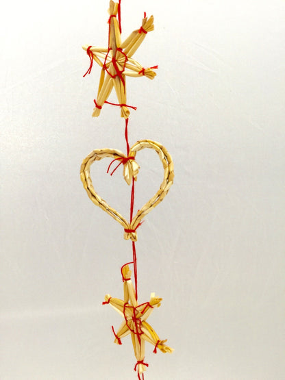Swedish Straw Ornament Garland