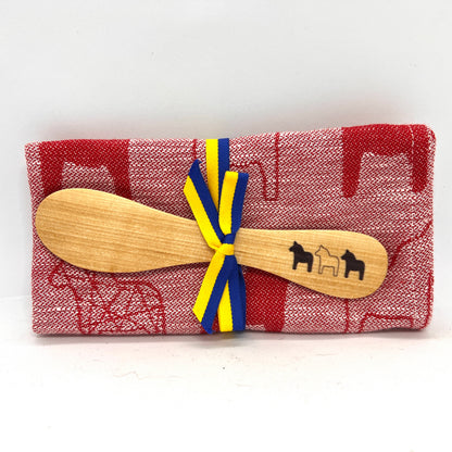 Spegels Dala Horse & Tea Towel Set