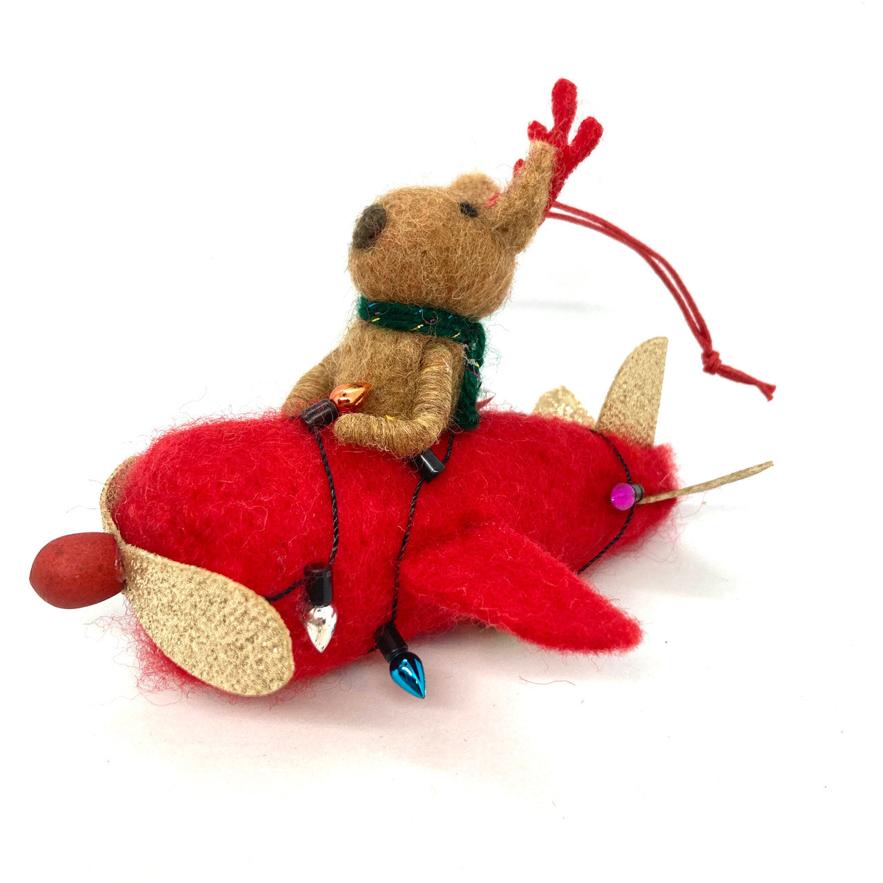 Flying Dog Ornament