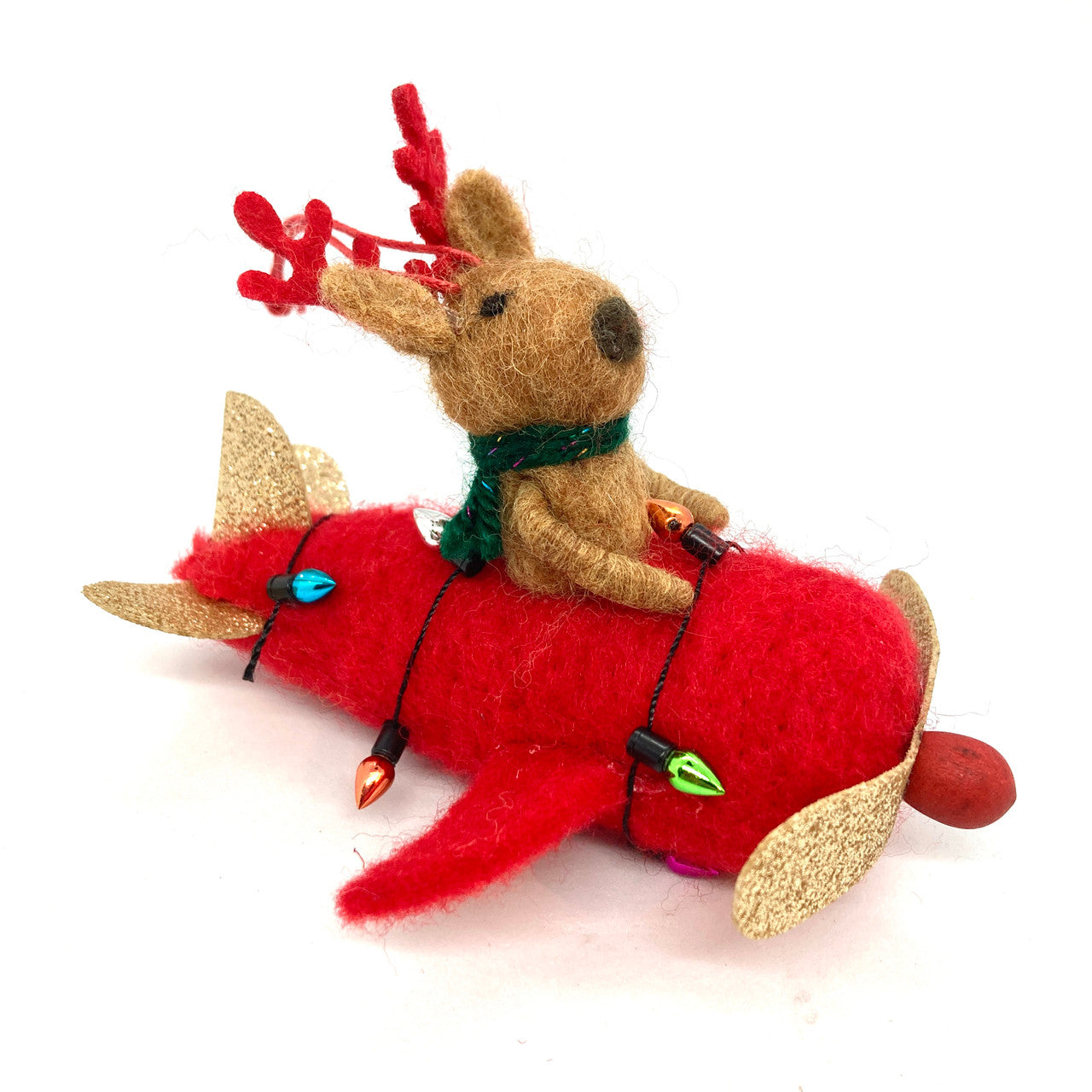 Flying Dog Ornament