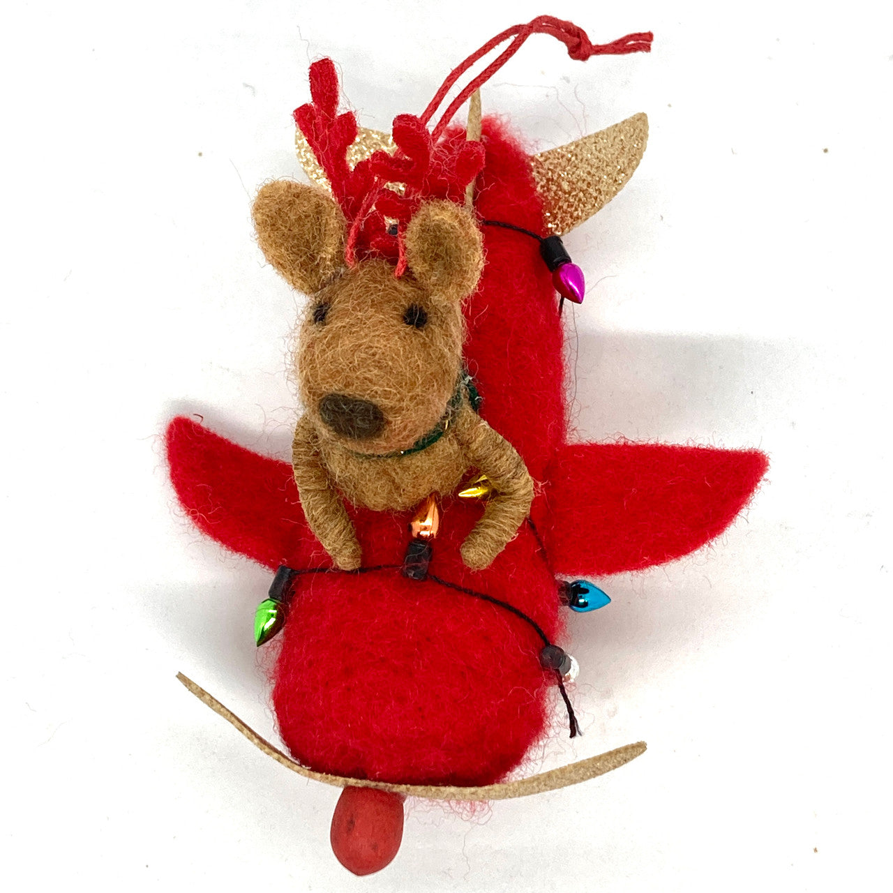 Flying Dog Ornament