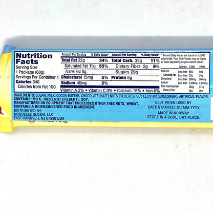 Freia Firkløver Milk Chocolate Bar with Chopped Hazelnuts