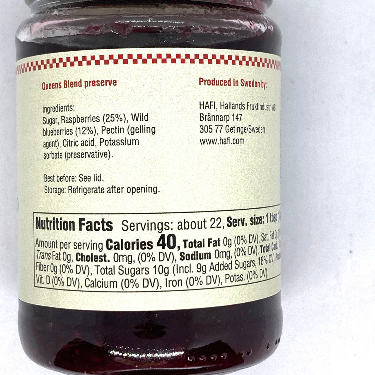 Halfi Swedish Queens Blend Preserves