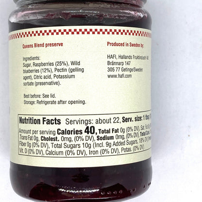 Halfi Swedish Queens Blend Preserves