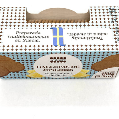 Nyåkers Lemon Ginger Snaps Cookies (150g)