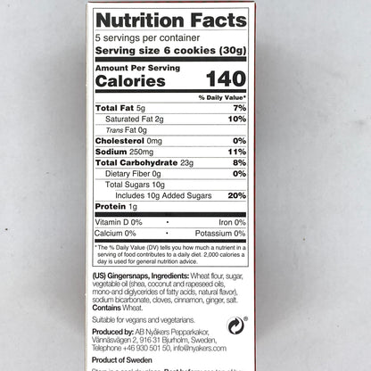 Nyåkers Peppar Kakor Cookies (150g)