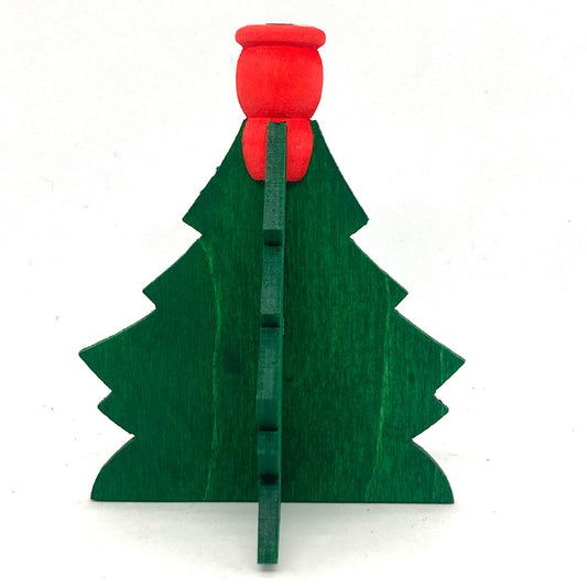 Swedish Wood Christmas Tree 3D Votive (Small)