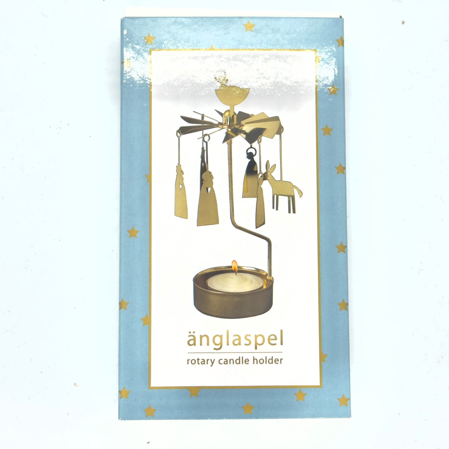 Änglaspel Nativity rotary candle holder