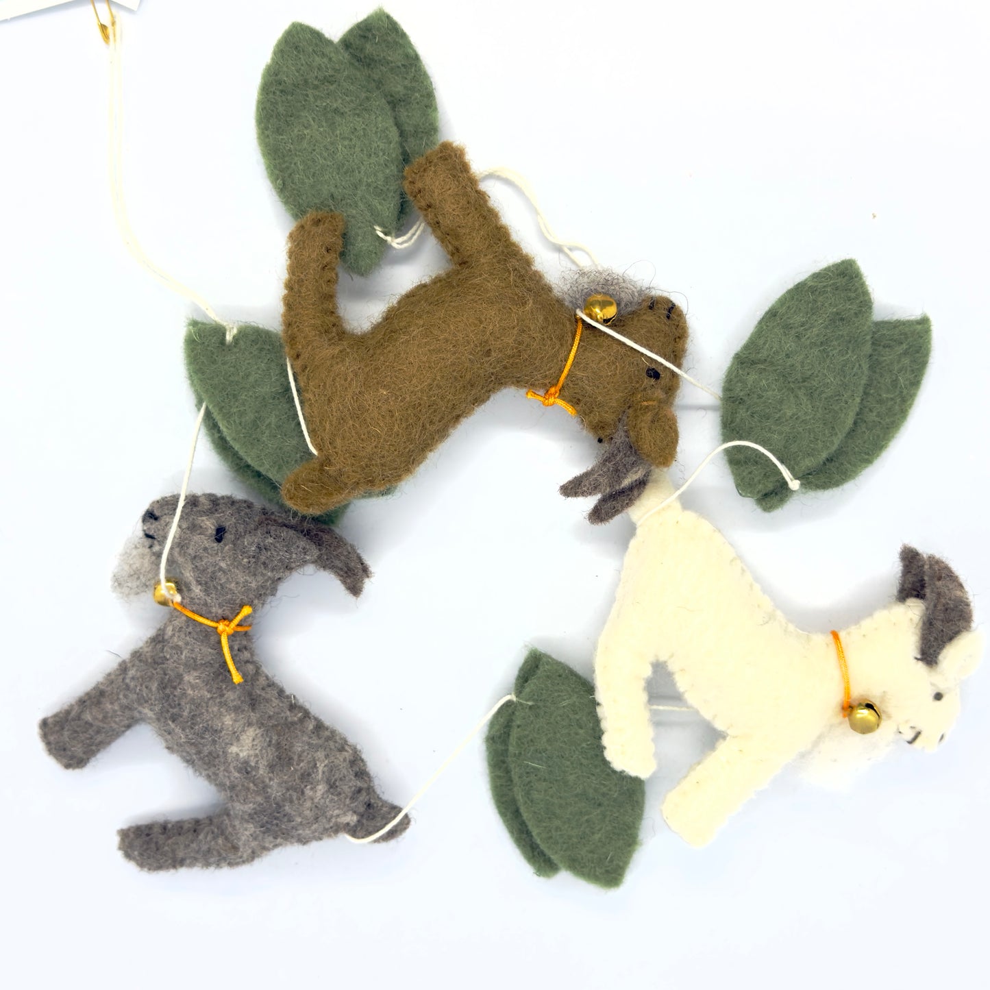 Felt Goat Garland