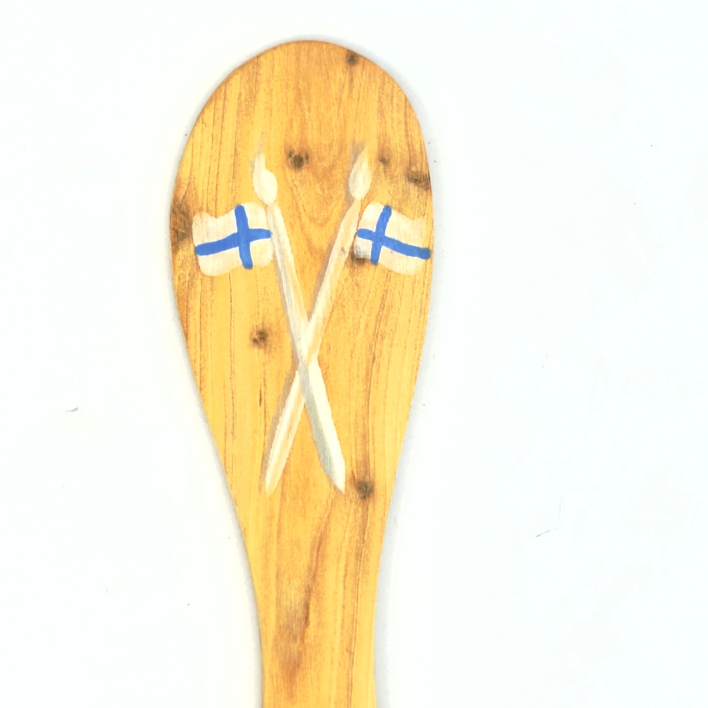 Finnish Flag Wood Spreader
