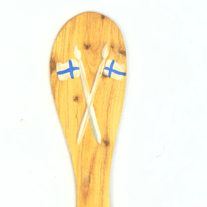 Finnish Flag Wood Spreader