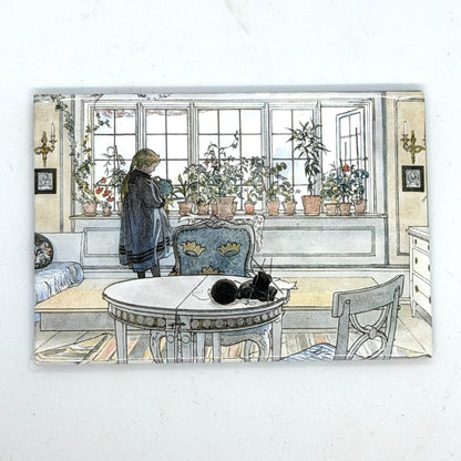 Carl Larsson Flower Window Magnet