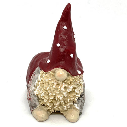 Tomten Max Laying on Stomach