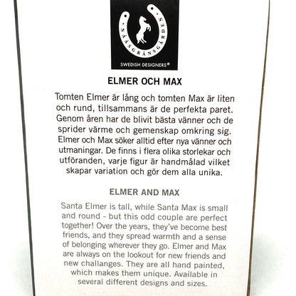 Tomte Elmer and Max