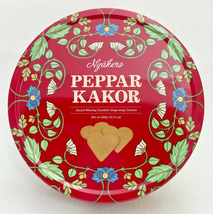 Nyåkers Peppar Kakor Tin
400 grams/14.01 oz

