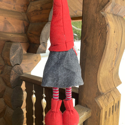 Bobble Gnome Guy Holding Heart