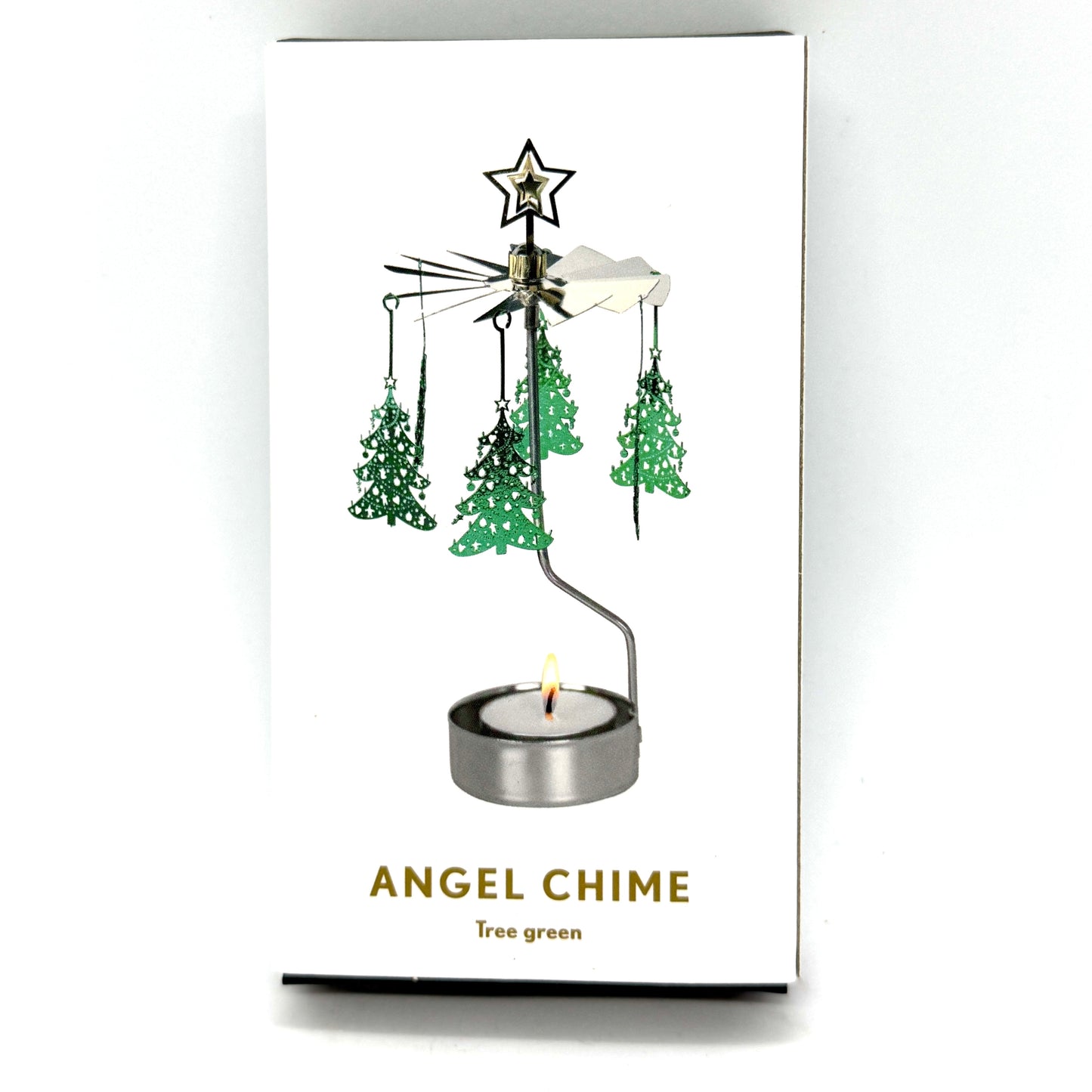 Änglaspel Christmas Tree rotary candle holder