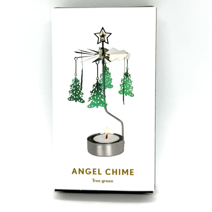 Änglaspel Christmas Tree rotary candle holder