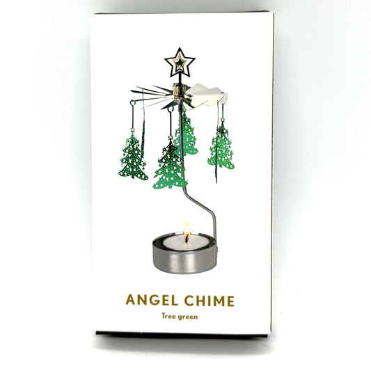 Änglaspel Christmas Tree rotary candle holder