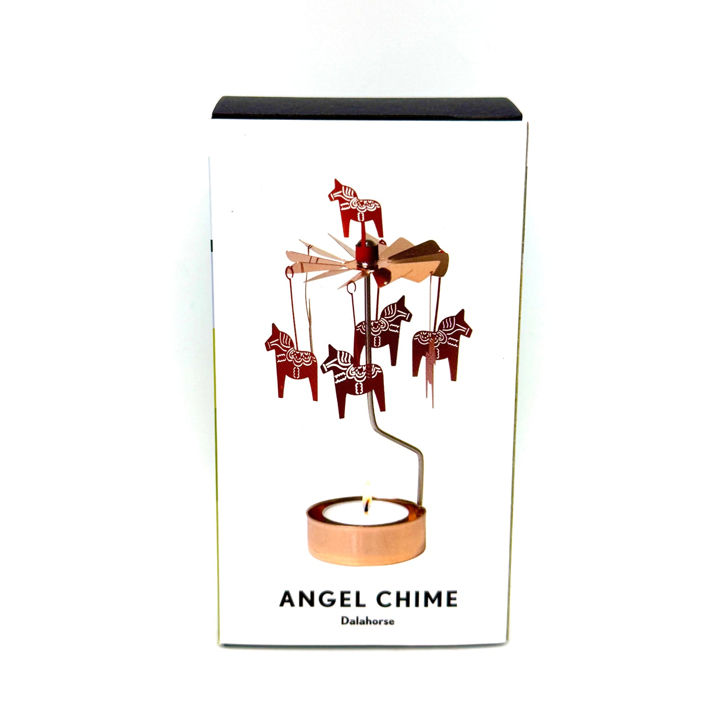 Änglaspel Dala Horse rotary candle holder